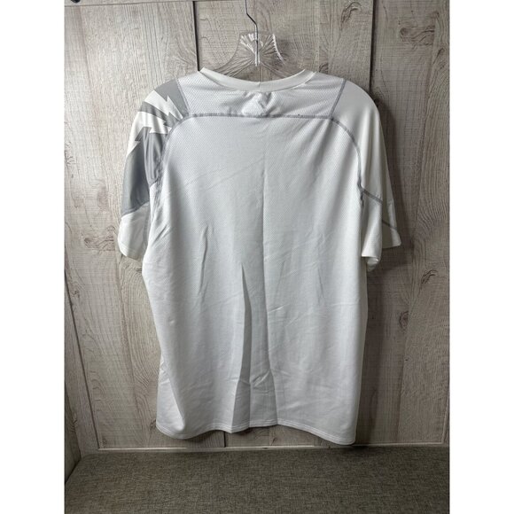 Nike Mens White Dri-Fit Athletic T-Shirt Lightweight Breathable Mesh Size XL - Picture 2 of 8